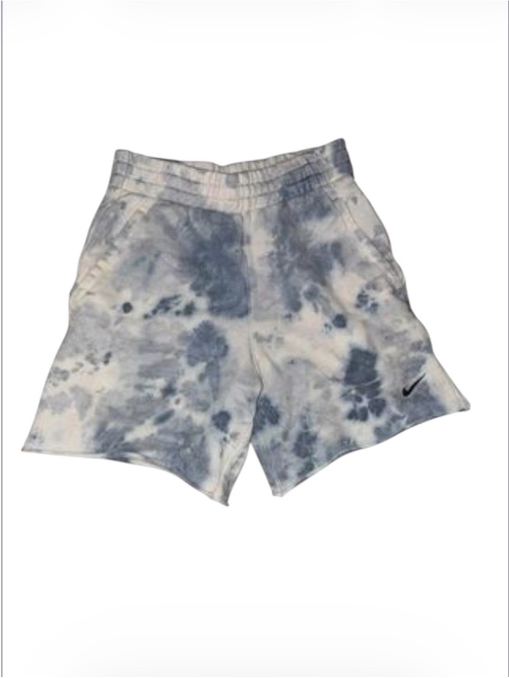 EUC Nike Men's Blue White Tie Dye Athletic Shorts Small Comfy Gym Training